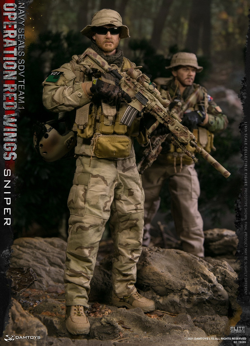 DAMTOYS Operation Red Wings NAVY SEALS SDV TEAM 1 Sniper 78085