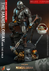 Hot Toys  1/4th scale The Mandalorian & The Child  (Deluxe Version)  QS017 Star Wars The Mandalorian 