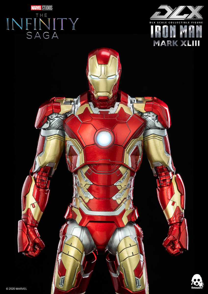 Threezero 1 12 Iron Man Mk43 Avengers Infinity Saga 3z0247