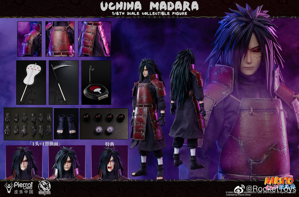 Naruto Uchiha Madara 1/6 Figure ROCKETTOYS RC-005