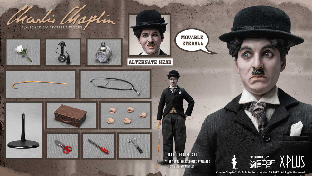 Charlie Chaplin 1/6 Figure Star Ace Toys SA0109