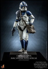 Hot Toys TMS077 1/6 Heavy Weapons Clone Trooper™ and BARC Speeder™ Star Wars: The Clone Wars™ 