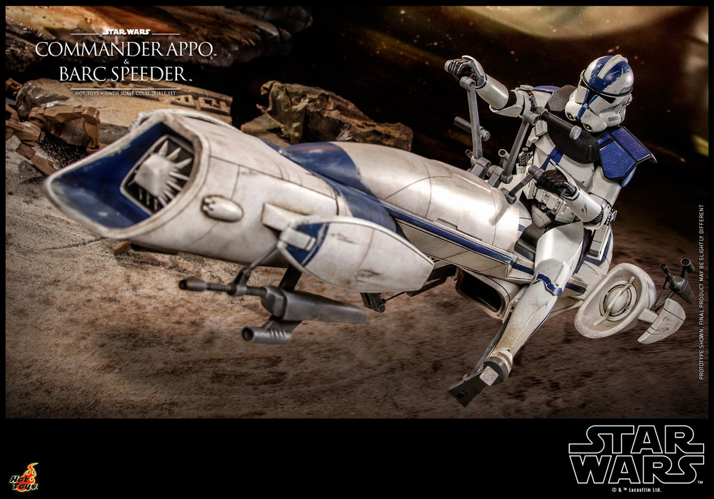 Hot Toys Commander Appo and BARC Speeder™ TMS076
