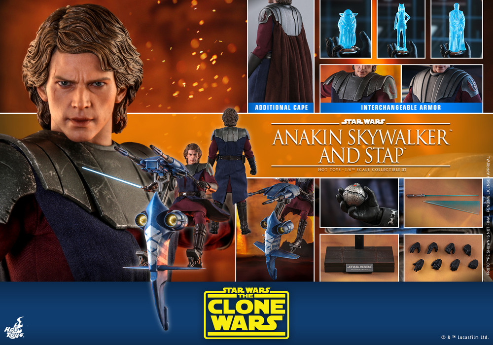 TMS020bホットトイズ スターウォーズアナキンスカイウォーカーSTAP DX ホットトイズ 1/6 スター・ウォーズ アナキン・スカイウォーカー