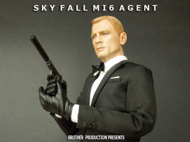 Brother Production Custom 1/6 Sky Fall James Bond 007 action 