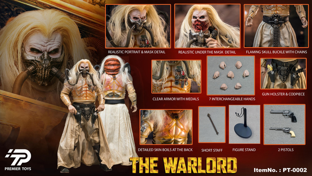 Premier Toys The Warlord Mad Max 1/6 Figure PT0002