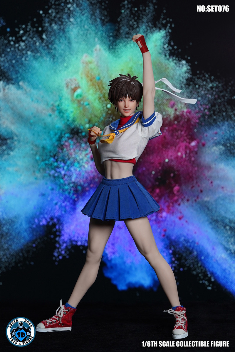 Street Fighter Sakura Classic Statue by Pop Culture Shock