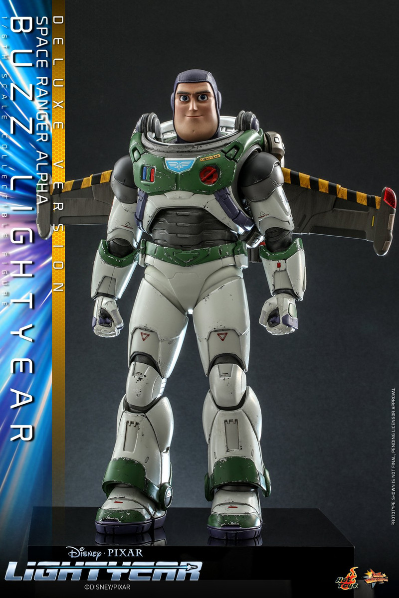 Hot Toys Lightyear MMS635 Deluxe Space Ranger Alpha Buzz