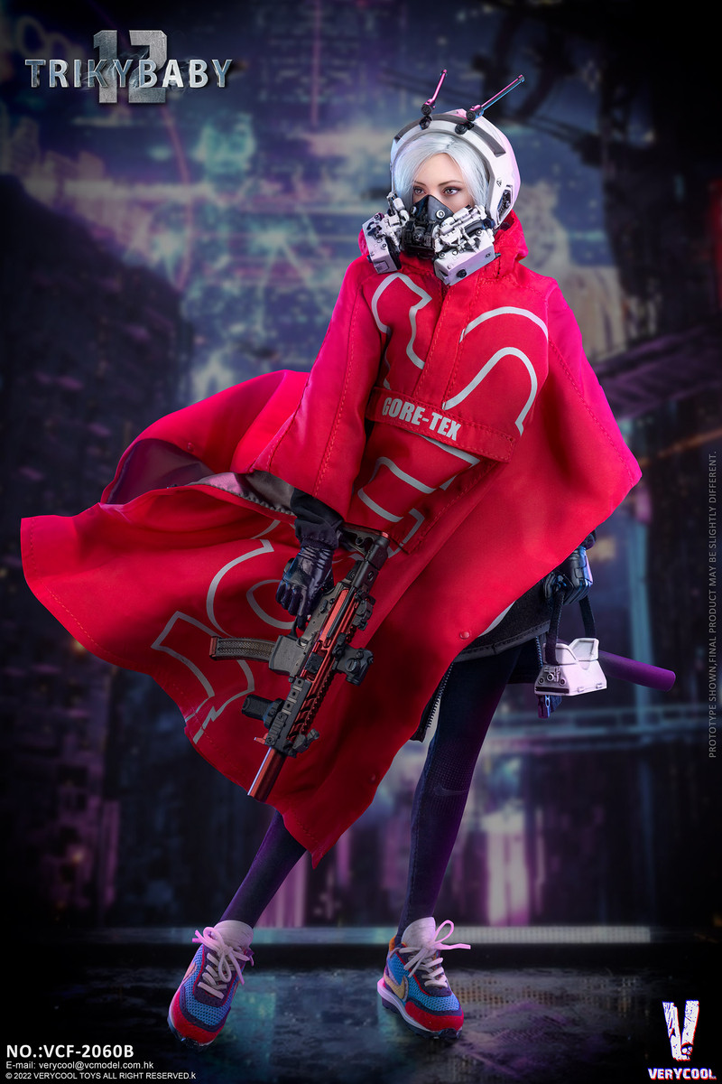 VERYCOOL VCF-2060A サイバーパンク 1/6 Rainbow Cyberpunk Series: Rainbow - Verycool VCF2060 figure 1/6 - YouTube