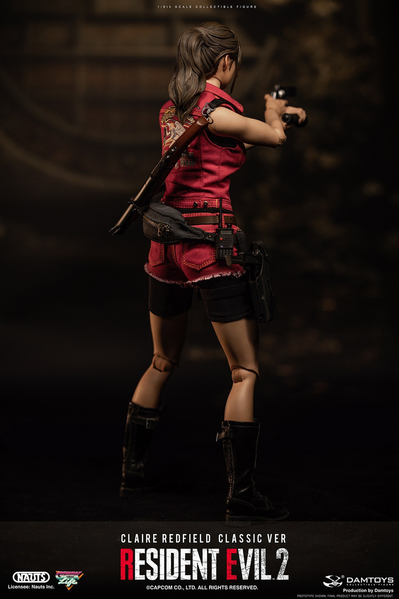 DAMTOYS Resident Evil 2 Claire Redfield 1/6 Scale Action Figure