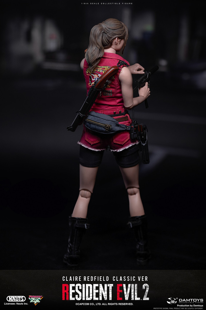Pré-venda DAMTOYS DMS038 1/6 Resident Evil 2 – Claire Redfield