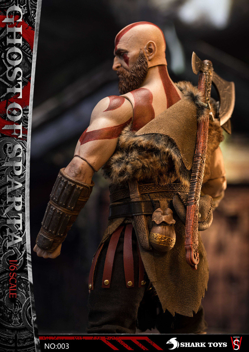 SHARKTOYS x SWTOYS 1/6 ゴースト オヴスパルタン 003 SWToys 1/6 GOW Ghost of Spartan Figure
