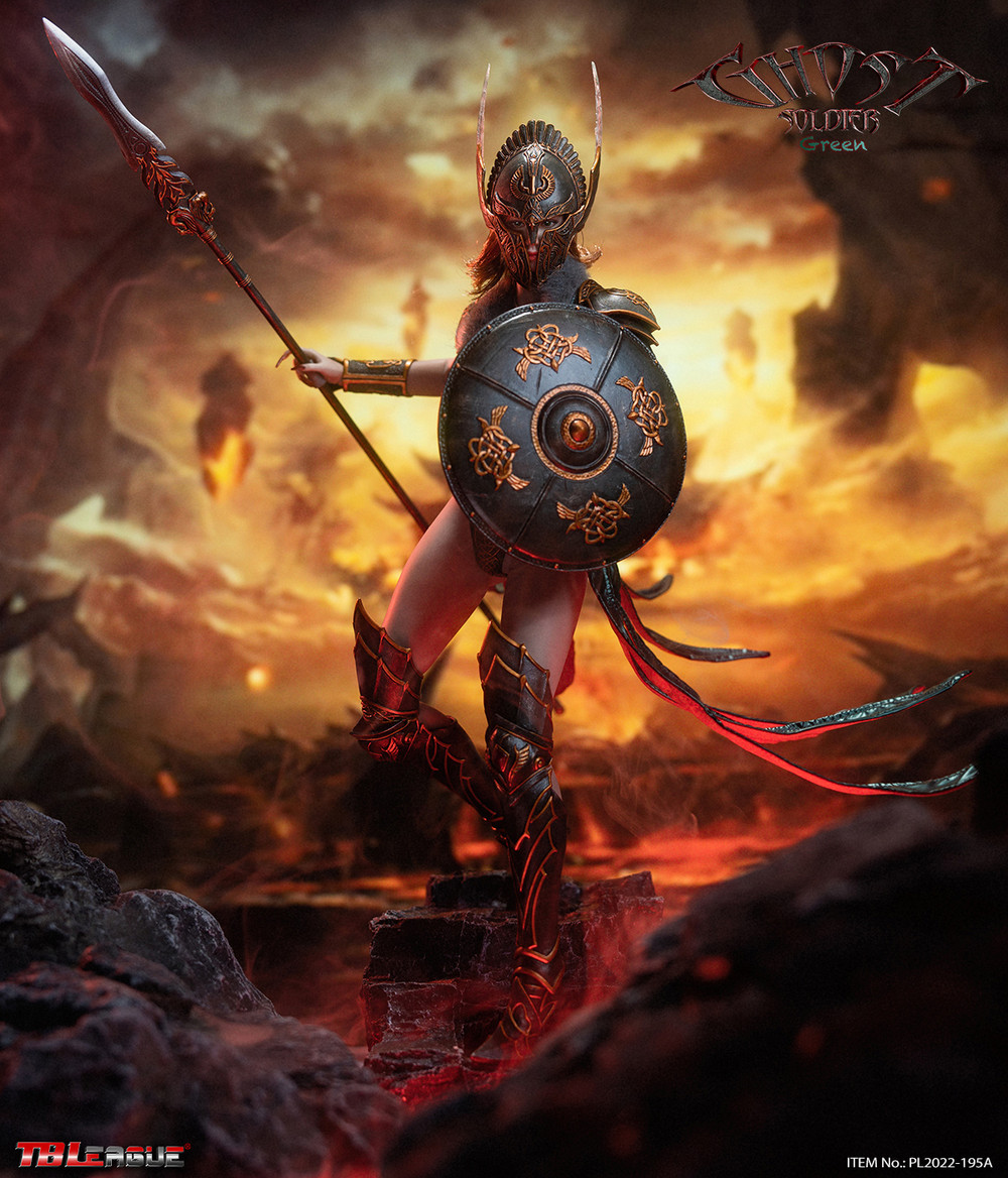 TBLeague ゴースト ソルジャー グリーン.Ver PL2022-195A TBLeague 1/6 Ghost Soldier Green PL2022-195A