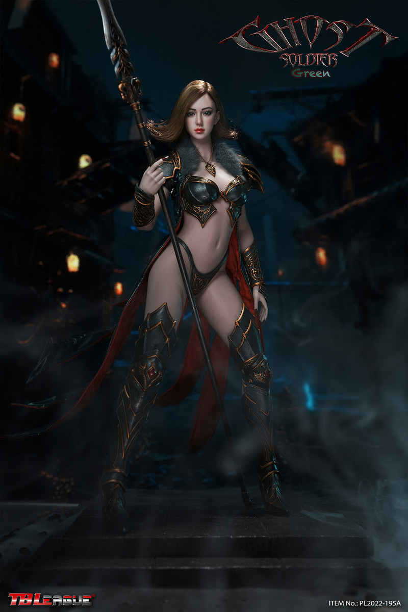 TBLeague ゴースト ソルジャー グリーン.Ver PL2022-195A TBLeague PL2022-195A 1/6 ゴーストソルジャー グリーン ver