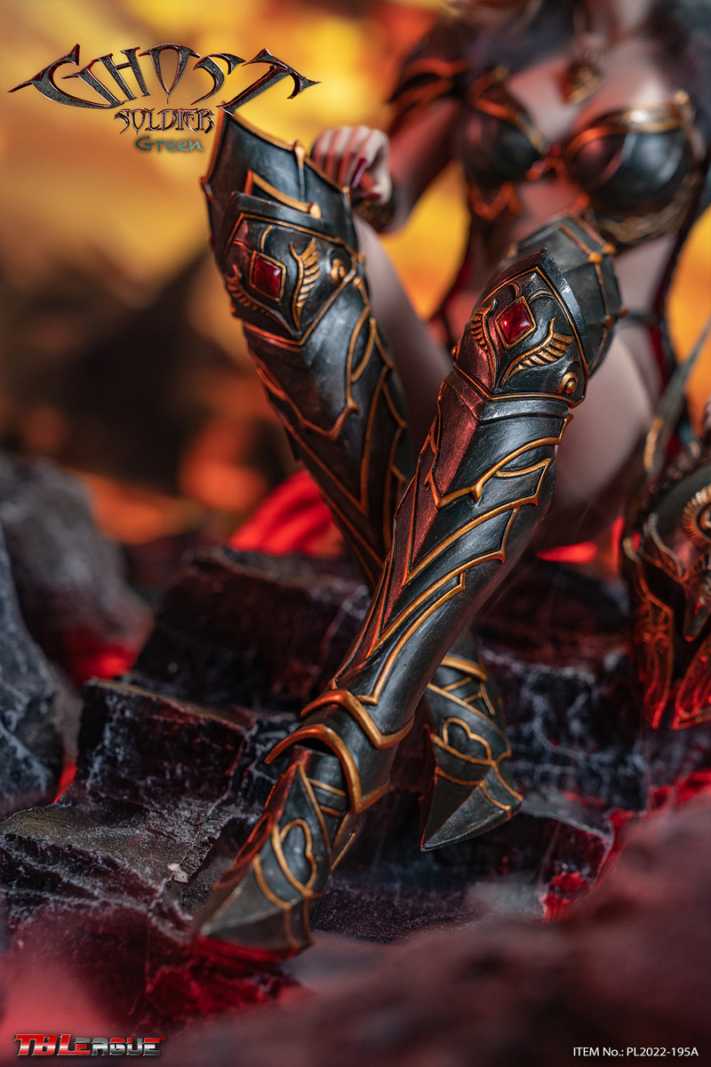 TBLeague ゴースト ソルジャー グリーン.Ver PL2022-195A TBLeague 1/6 Ghost Soldier Green PL2022-195A