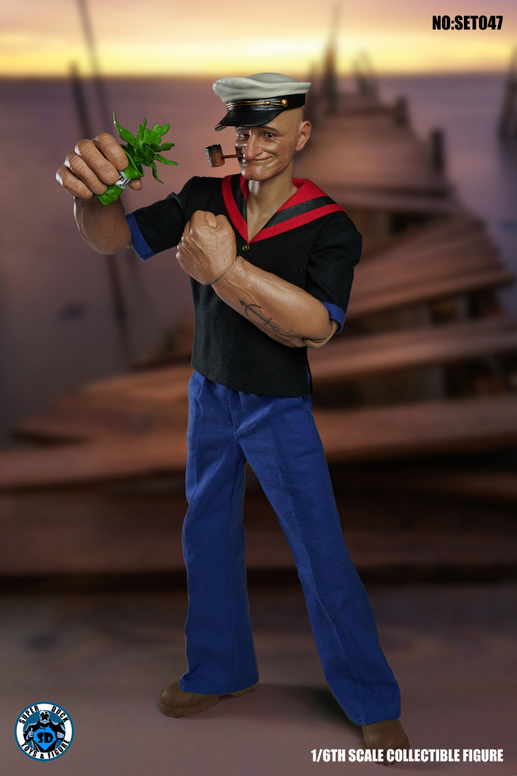 Super Duck 1/6 Sailor ポパイ 未開封新品 SET047 SUPER DUCK Sailor 1/6 Scale Action Figure SET047