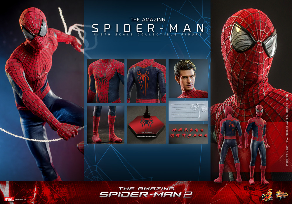 amazing spider man 2 hot toys