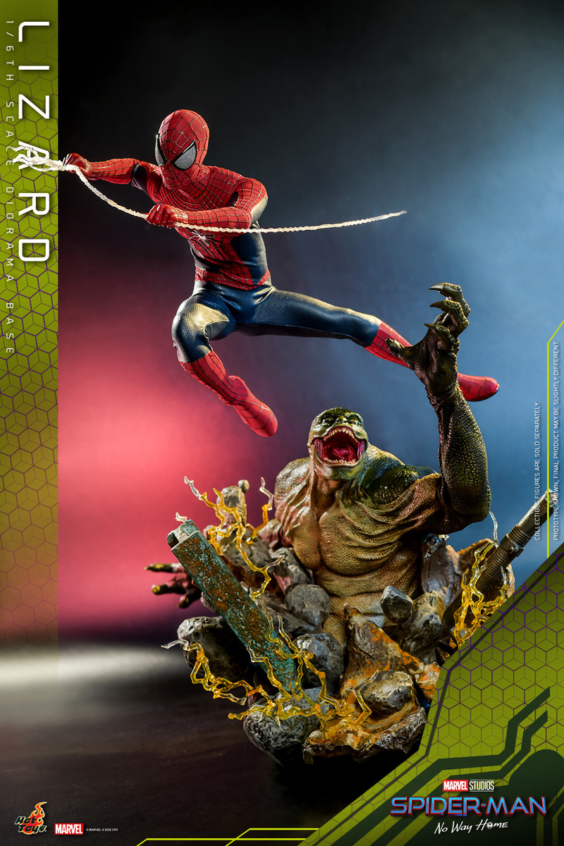 spiderman vs the lizard toys