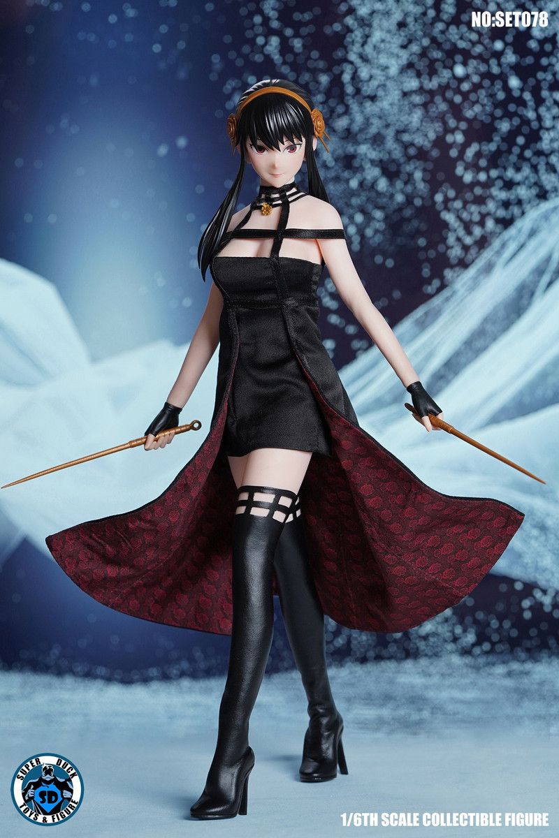Super Duck SET078 1/6 Sexy Female Killer figure set