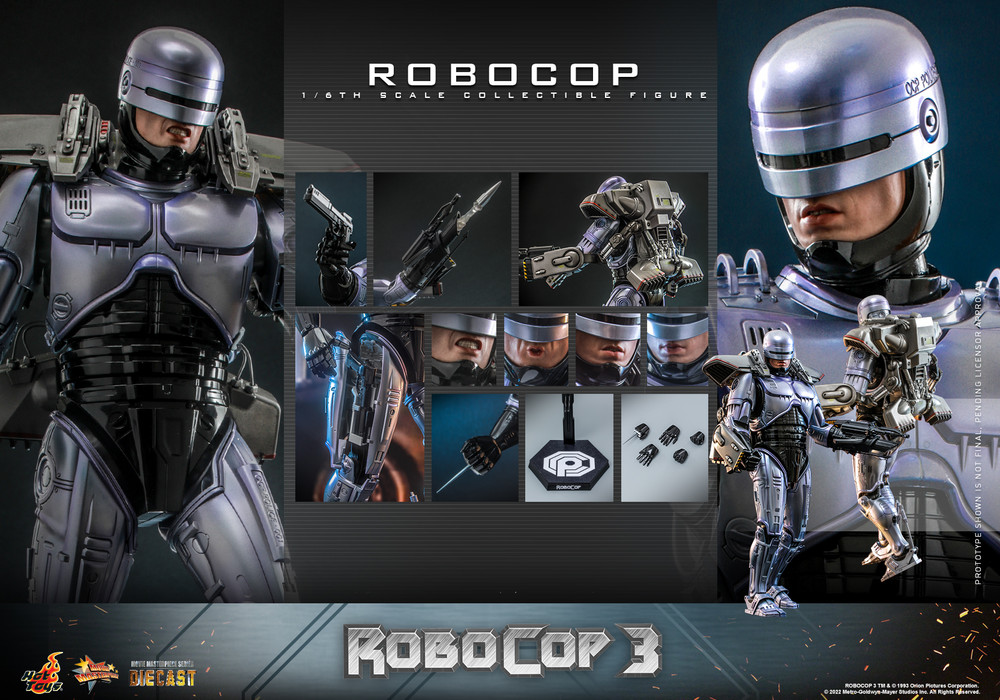 Hot Toys 1/6 Robocop 3 Figure MMS669D49