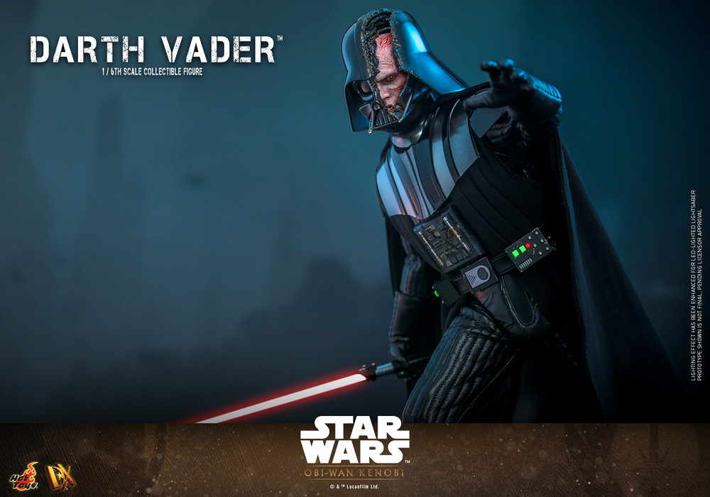 Hot Toys Darth Vader Obi Wan Kenobi 1/6 Figure DX27