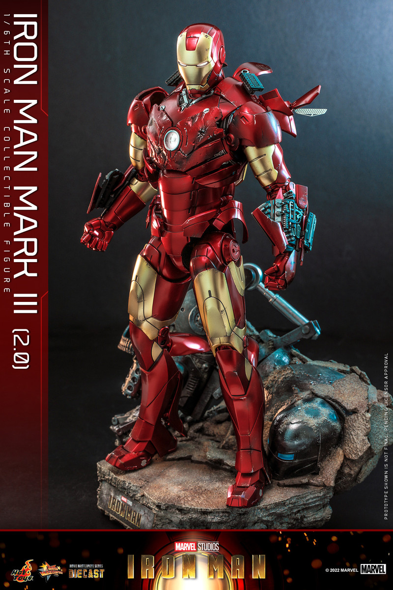 新品未開封　ホットトイズ MMS664-D48 アイアンマン マーク3 2.0版 ホットトイズ アイアンマン マーク3 (2.0版)【新品・未開封