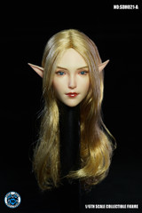 SUPER DUCK SDH021 Night Elf 1/6 Scale Girl Head Sculpt ( 5 models) 
