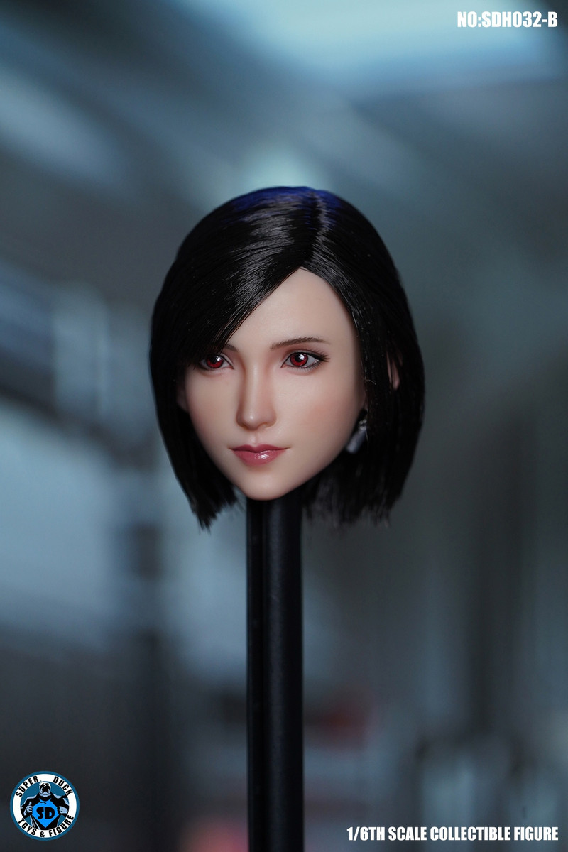 スーパーダック　ティフア.ロックハート Super Duck Tifa Lockhart SDH032 1/6 Scale Girl Head Sculpt