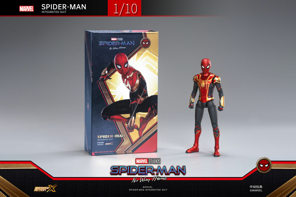 ZD Toys Spider-Man Integrated Suit Suit 1:10 Figure