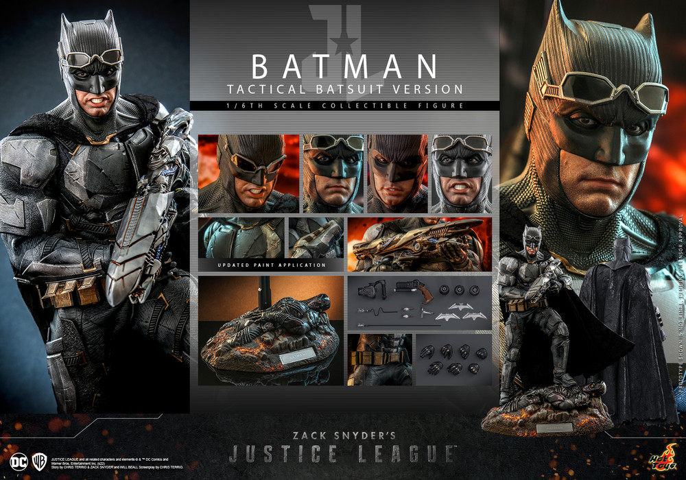 Hot Toys TMS085 1/6 Batman (Tactical Batsuit Version) Zack Snyder's Justice  League
