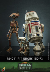 Hot Toys TMS086 R5-d4™ Pit Droid™ Bd-72™Star Wars: The Book Of Boba Fett™