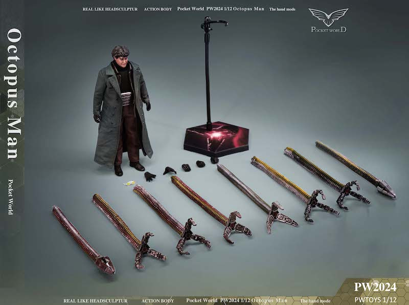 PWTOYS 1/12 Doc Ock Octopus Man PW2024B
