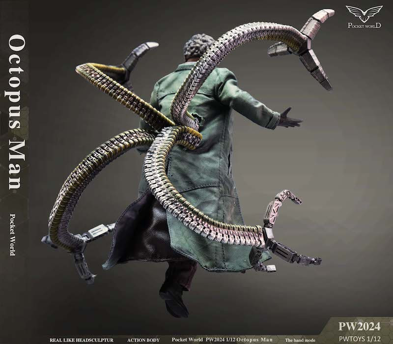 PW toys2024 Octopus Man 1/12 ドクターオクトパス Unboxing] Pwtoys 1/12 Doctor Octopus/ Octopus Man Deluxe