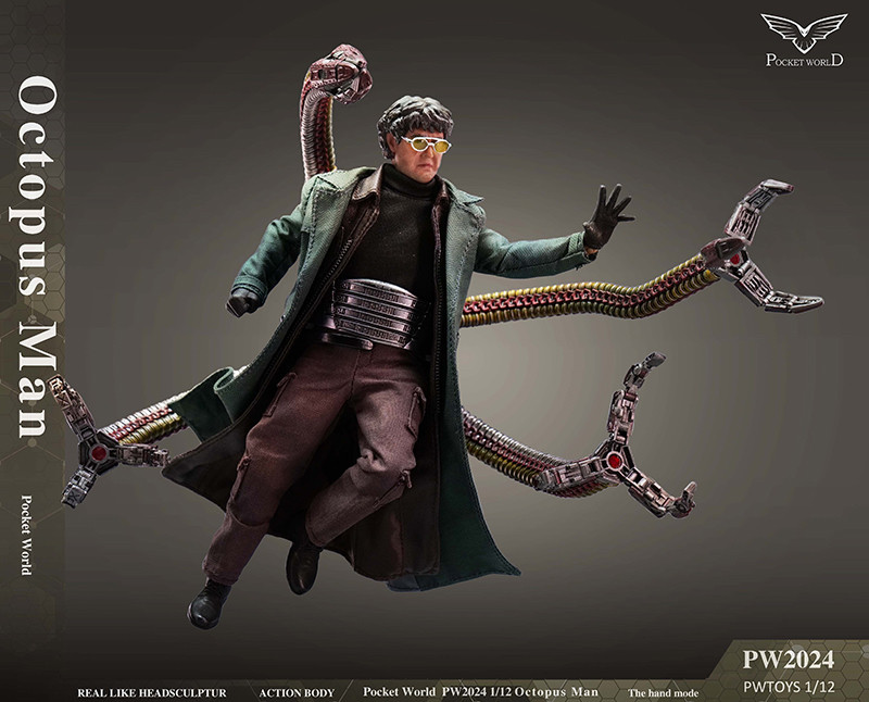 PWTOYS 1/12 Doc Ock Octopus Man PW2024B