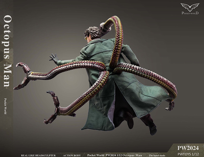 PW toys2024 Octopus Man 1/12 ドクターオクトパス Pre-order)PWTOYS 1/12 Octopus Man PW2024. (PW2024)