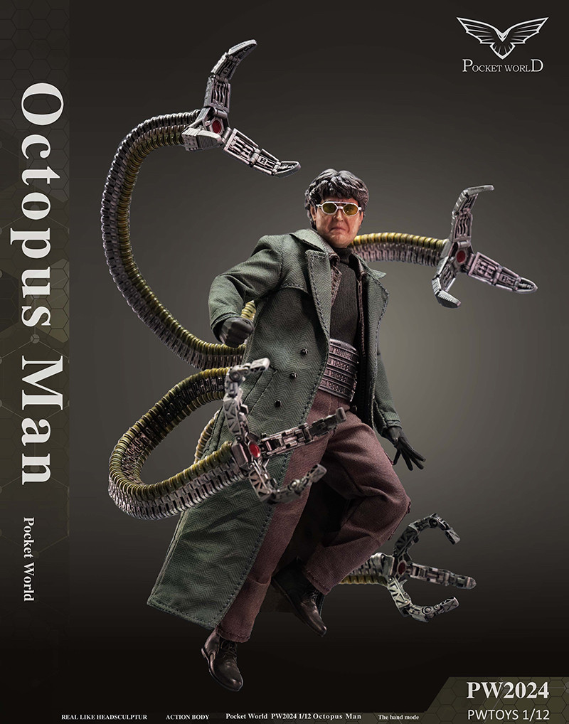 PW toys2024 Octopus Man 1/12 ドクターオクトパス Unboxing] Pwtoys 1/12 Doctor Octopus/ Octopus Man Deluxe
