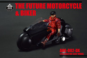 Ace Toyz ANS-001D 1:15 The Future Motorcycle + Biker DX Version Black