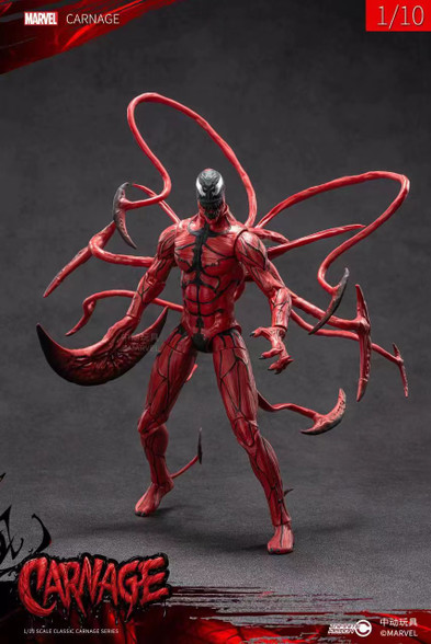 ZD Toys Carnage 1/10 scale Figure 2 Head set