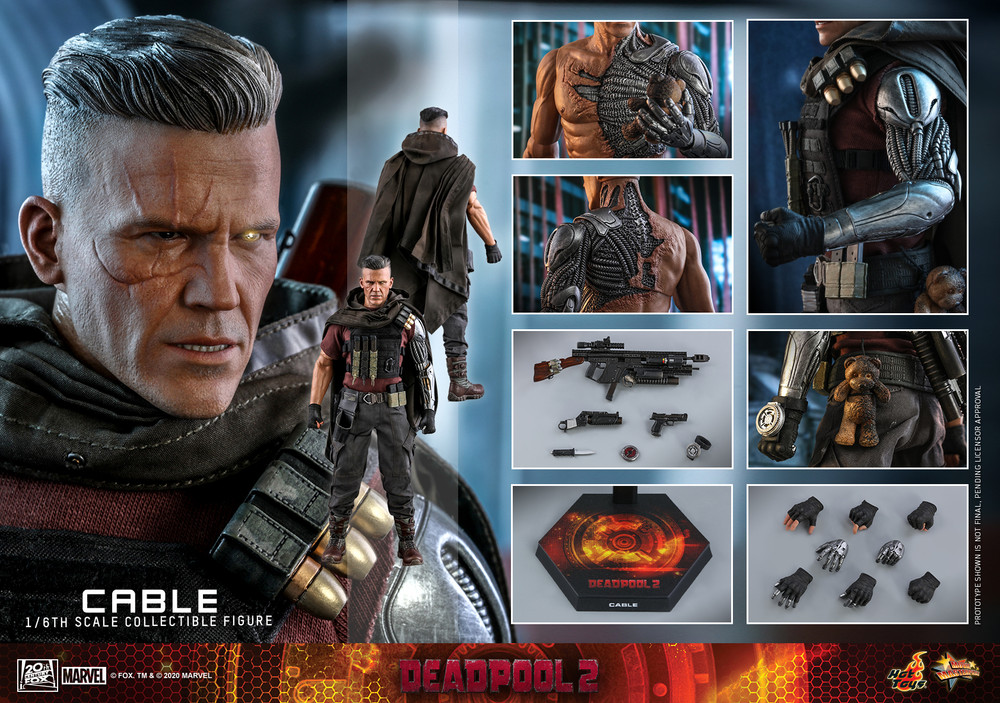 Hot Toys Cable Deadpool 2 MMS583 1/6 Figure