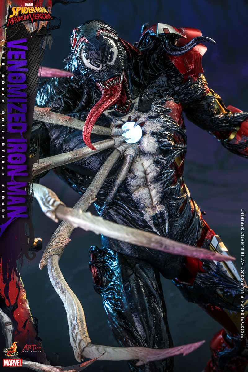 Hot Toys Venomized Iron Man Marvel