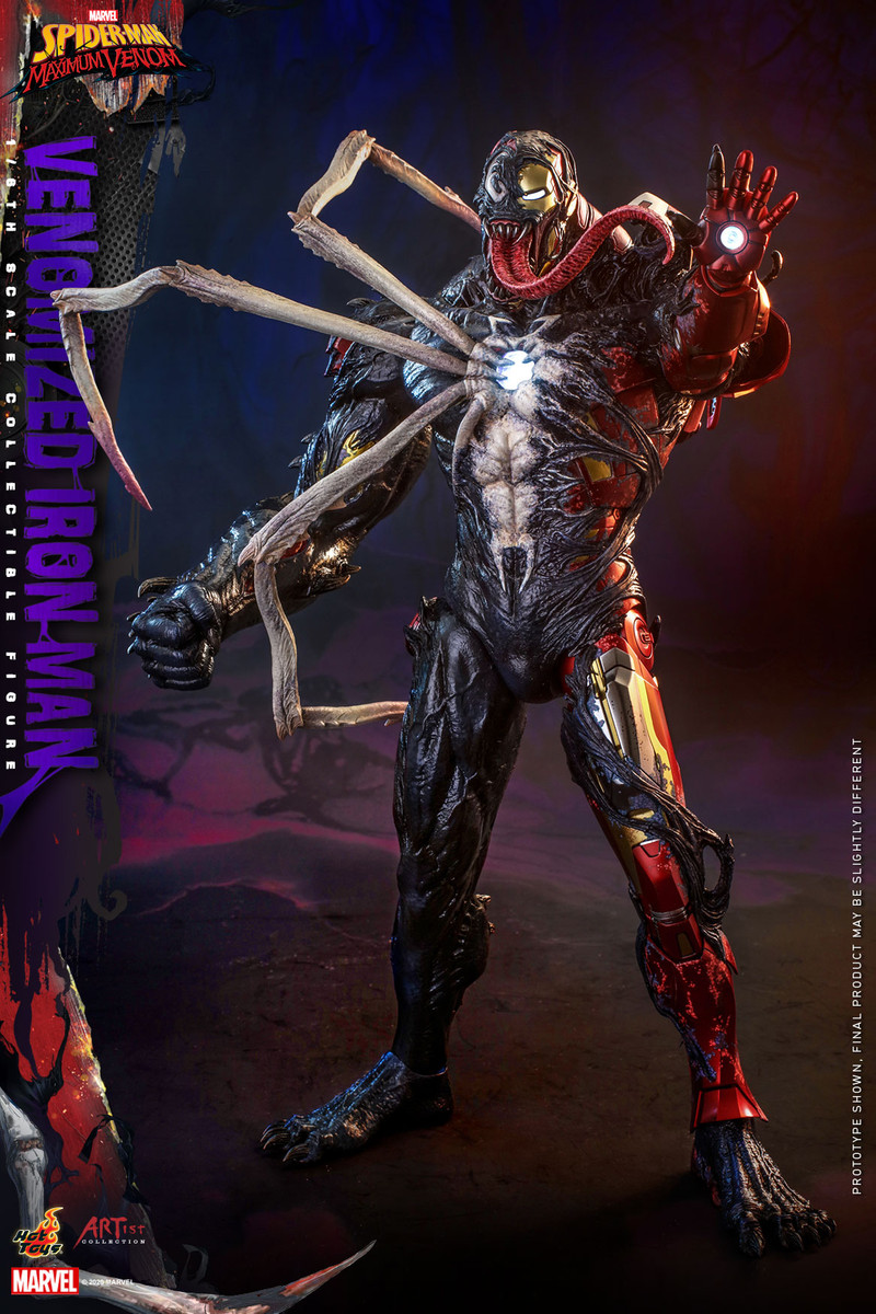Hot Toys Venomized Iron Man Marvel
