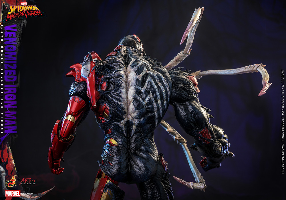 Hot Toys Venomized Iron Man Marvel's Spider-Man: Maximum