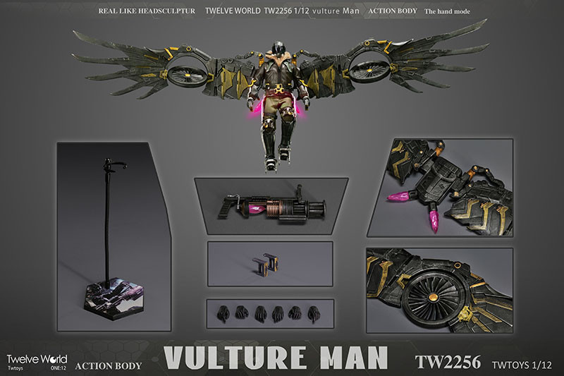 TWTOYS 1/12 Scale Vulture Man TW2256
