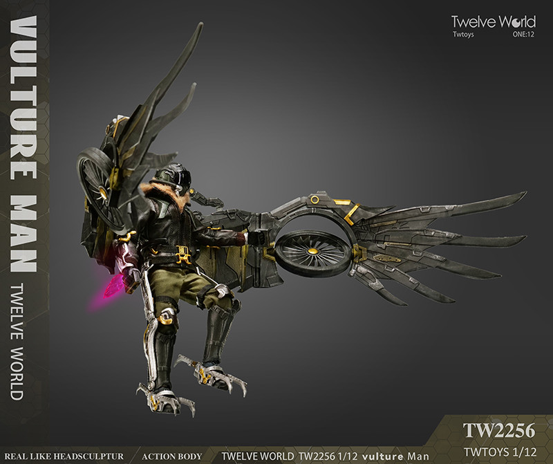 TW2256 VULTURE MAN 1/12 ヴァルチャー In Stock) TWTOYS 1/12 Vultures Man Action Figure