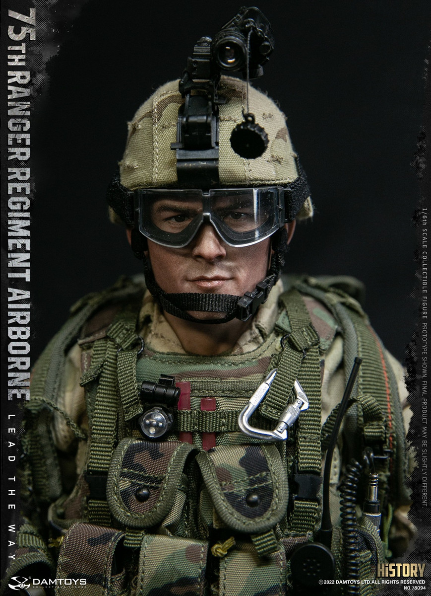 DAM】No.78094 1/6 75th RANGER REGIMENT AIRBORNE アメリカ陸軍