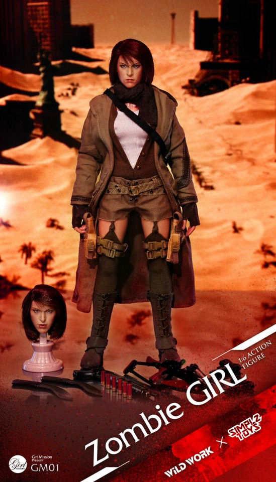 Simplz Toys X Wildwork - Zombie Girl, Alice from Resident Evil