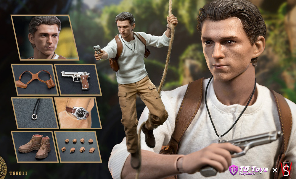 SWtoys 1/6 uncharted nathan the explorer figure