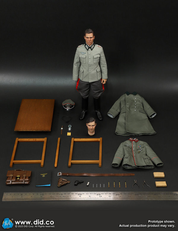 ミリタリー DID WWII GERMAN OPERATION VALKYRIE 1/6 WWII German Operation Valkyrie - Oberst I.G. Claus Von