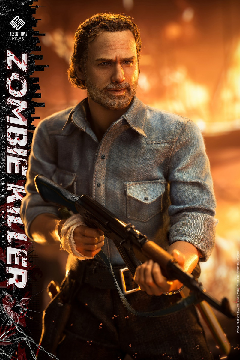 Present Toys Zombie Killer Walking Dead 1/6 Figure SP53
