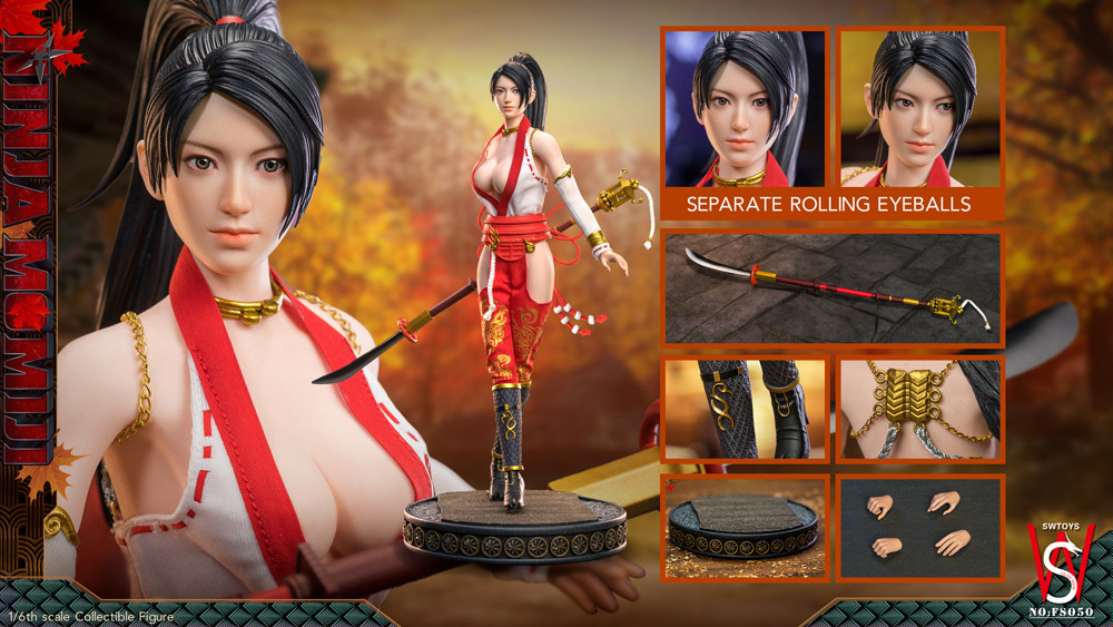 SWTOYS FS050 1/6 Girl NINJA MOMIJI FIGURE